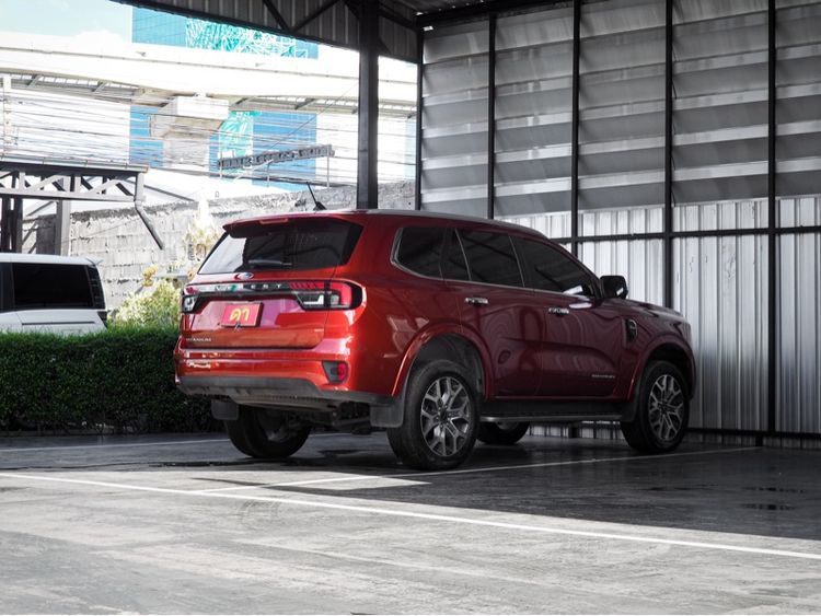 Ford Everest 2023 2.0 Bi-Turbo Titanium+ Utility-car ดีเซล ไม่ติดแก๊ส เกียร์อัตโนมัติ ส้ม รูปที่ 4