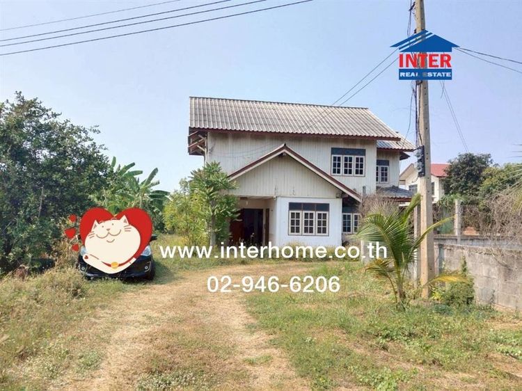 บ้านเดี่ยว + ที่ดิน 2 ชั้น 302 ตร.ว. หมู่บ้านแค ซอยอนามัยผักไห่ ถนนทางหลวงชนบท3412 ถนนทางหลวงชนบท4031 ผักไห่ พระนครศรีอยุธยา