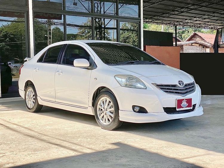 Toyota Vios 2011 1.5 J Sedan เบนซิน ไม่ติดแก๊ส เกียร์อัตโนมัติ ขาว รูปที่ 3