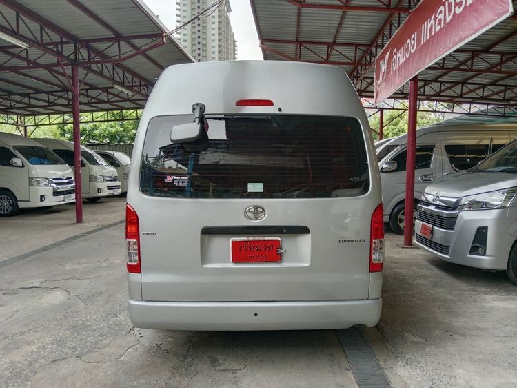 Toyota Commuter 2019 3.0 Van ดีเซล ไม่ติดแก๊ส เกียร์ธรรมดา เทา รูปที่ 3