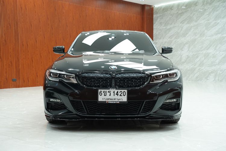BMW Series 3 2020 330e Sedan ไฮบริด เกียร์อัตโนมัติ ดำ รูปที่ 3