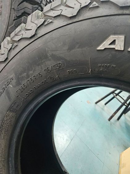 ยางBF goodrich ko2 285 75 16 ปี19 วิ่งน้อย ดอกยังเยอะ ขอรูปเพิ่มเติมได้ครับ รูปที่ 11