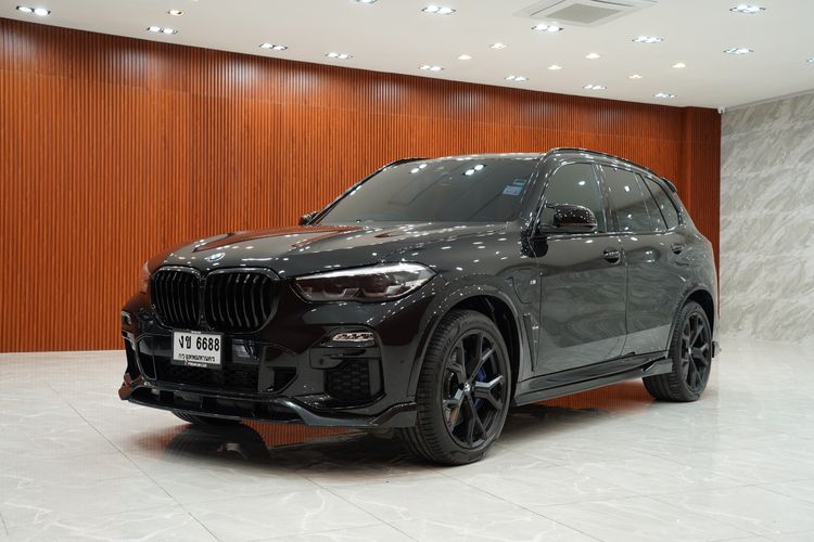 BMW X5 2020 3.0 xDrive45e M Sport 4WD Utility-car ปลั๊กอินไฮบริด (PHEV) เกียร์อัตโนมัติ ดำ รูปที่ 3