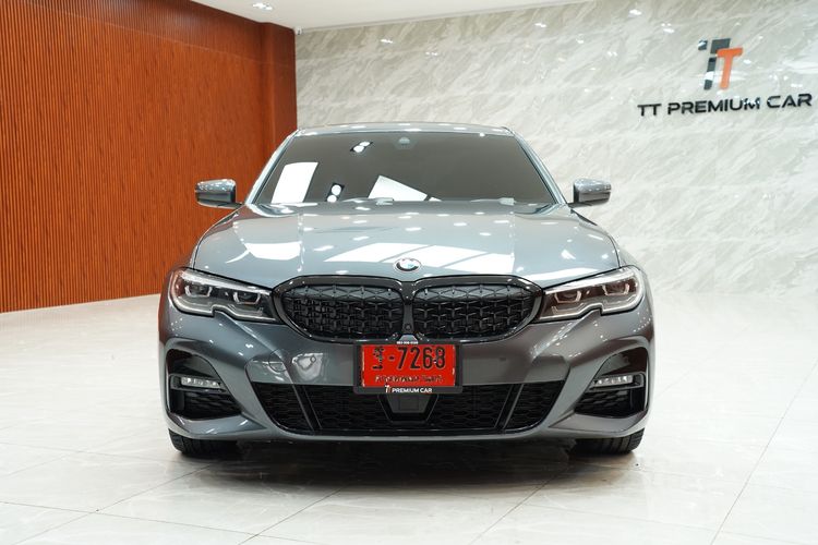 BMW Series 3 2021 330e Sedan ไฮบริด เกียร์อัตโนมัติ เทา รูปที่ 3
