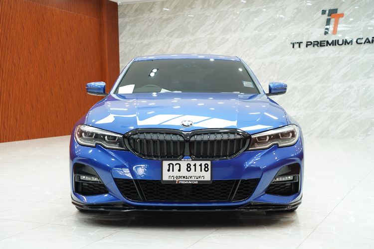 BMW Series 3 2021 320d Sedan ดีเซล เกียร์อัตโนมัติ น้ำเงิน รูปที่ 3