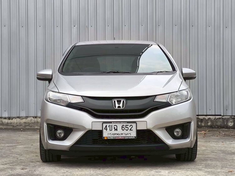 Honda Jazz 2015 1.5 S i-VTEC Sedan เบนซิน ไม่ติดแก๊ส เกียร์อัตโนมัติ เทา
