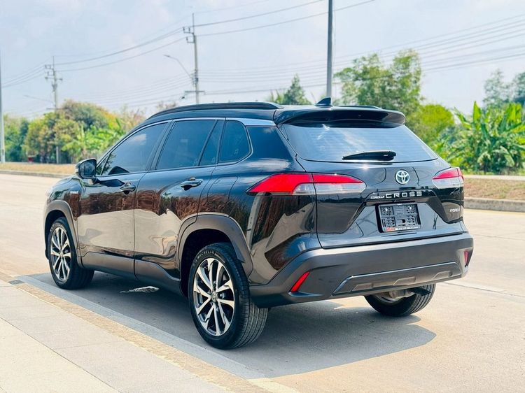 Toyota Corolla Cross 2020 1.8 Hybrid Premium Safety Utility-car ไฮบริด เกียร์อัตโนมัติ ดำ รูปที่ 4