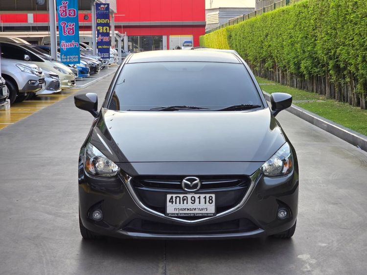 Mazda Mazda 2 2015 1.5 XD High Plus Sedan ดีเซล ไม่ติดแก๊ส เกียร์อัตโนมัติ น้ำตาล รูปที่ 2