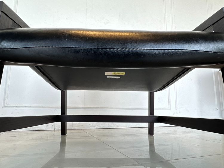 เก้าอี้อาร์มแชร์ แบรนด์ INDEX เบาะหนัง PU สีดำ รูปที่ 12