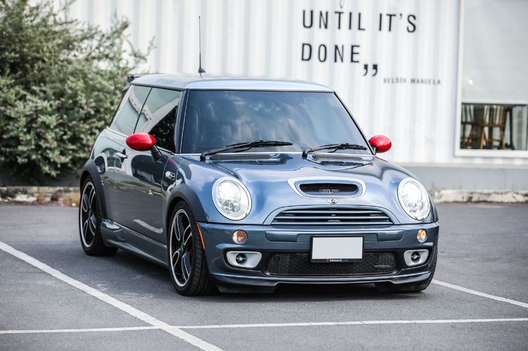 Mini JOHN COOPER WORK 2006 1.6 John Cooper Works Sedan เบนซิน ไม่ติดแก๊ส เกียร์ธรรมดา ฟ้า รูปที่ 4