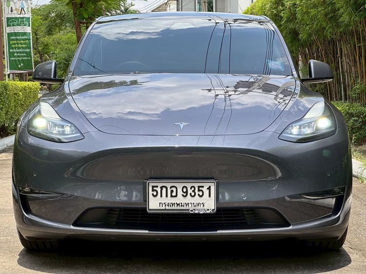 Tesla Model Y 2023 Performance Utility-car ไฟฟ้า ไม่ติดแก๊ส เกียร์อัตโนมัติ เทา รูปที่ 3