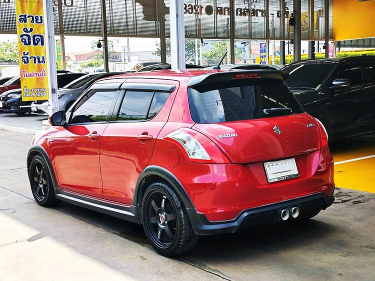 Suzuki Swift 2013 1.25 GLX Sedan เบนซิน ไม่ติดแก๊ส เกียร์อัตโนมัติ แดง รูปที่ 4