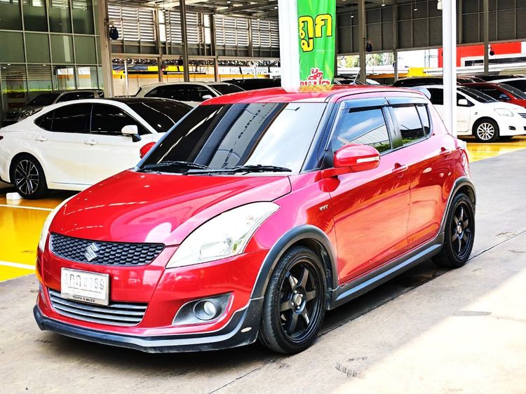Suzuki Swift 2013 1.25 GLX Sedan เบนซิน ไม่ติดแก๊ส เกียร์อัตโนมัติ แดง รูปที่ 3