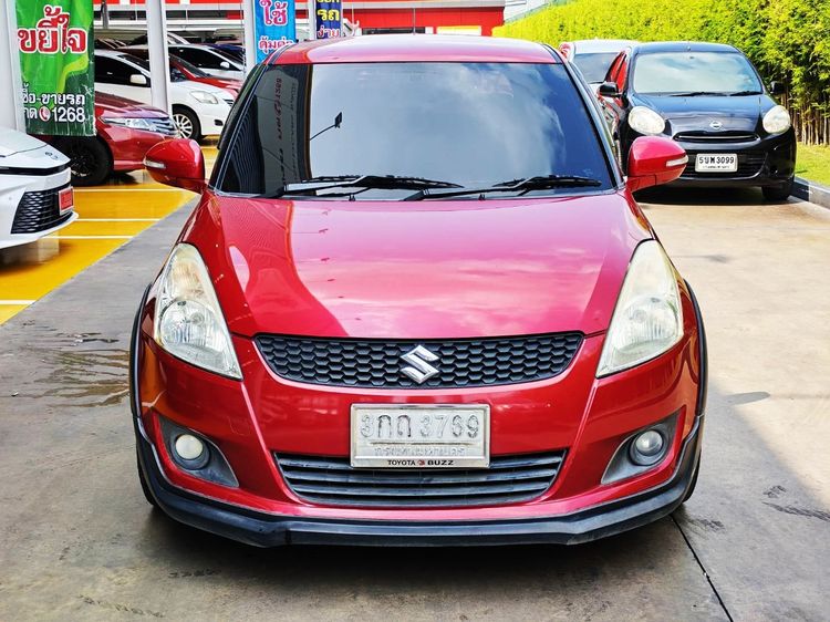 Suzuki Swift 2013 1.25 GLX Sedan เบนซิน ไม่ติดแก๊ส เกียร์อัตโนมัติ แดง รูปที่ 2