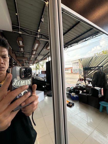 ตู้เสื้อผ้า 4 บานเปิด 4 ลิ้นชัก หน้าบานกระจกเงาครึ่งตัว โครงไม้ MDF สีน้ำตาล รูปที่ 9