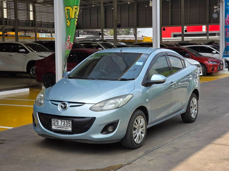 รถ Mazda Mazda 2 1.5 Groove สี ฟ้า