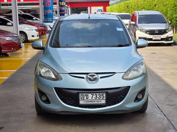 Mazda Mazda 2 2010 1.5 Groove Sedan เบนซิน ไม่ติดแก๊ส เกียร์อัตโนมัติ ฟ้า รูปที่ 2