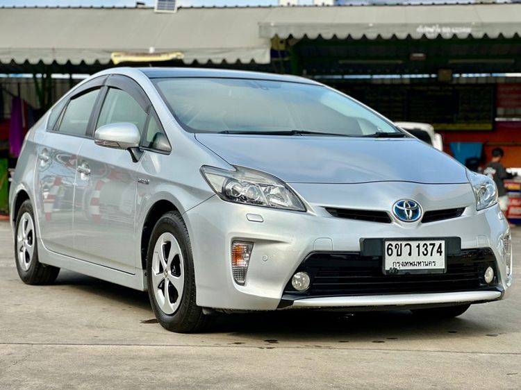 Toyota Prius 2012 1.8 Hybrid Top Grade Utility-car ไฮบริด ไม่ติดแก๊ส เกียร์อัตโนมัติ บรอนซ์เงิน รูปที่ 2