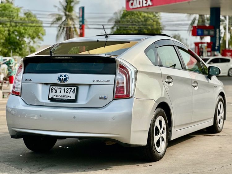 Toyota Prius 2012 1.8 Hybrid Top Grade Utility-car ไฮบริด ไม่ติดแก๊ส เกียร์อัตโนมัติ บรอนซ์เงิน รูปที่ 3