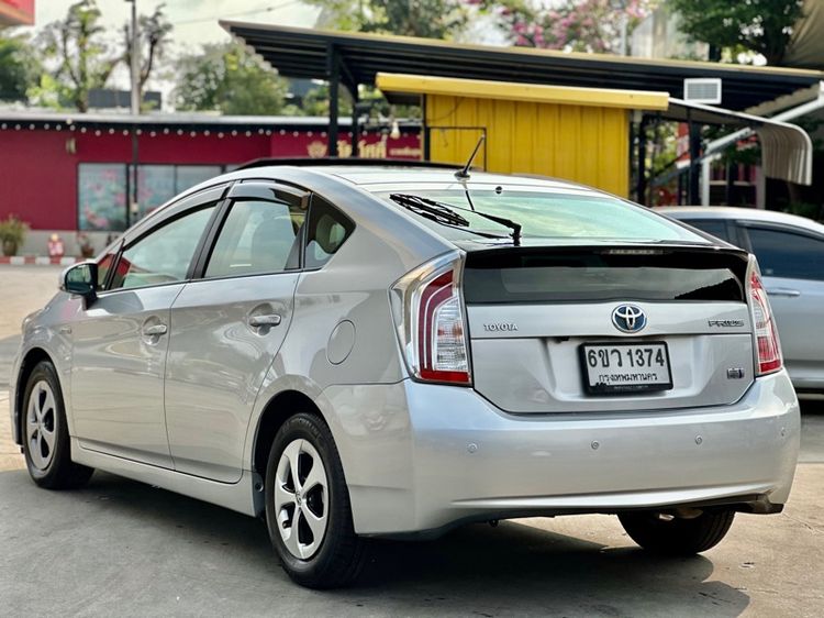 Toyota Prius 2012 1.8 Hybrid Top Grade Utility-car ไฮบริด ไม่ติดแก๊ส เกียร์อัตโนมัติ บรอนซ์เงิน รูปที่ 4