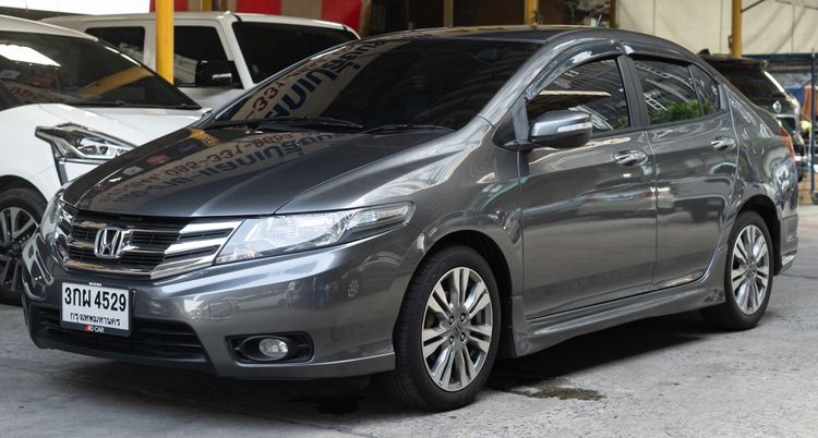 Honda City 2013 1.5 Sv i-VTEC Sedan เบนซิน ไม่ติดแก๊ส เกียร์อัตโนมัติ เทา รูปที่ 2