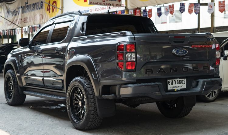 Ford Ranger 2024 2.0 Turbo Hi-Rider XLS Pickup ดีเซล ไม่ติดแก๊ส เกียร์อัตโนมัติ เทา รูปที่ 3