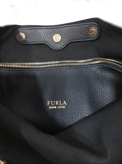 Furla Eden Leather Tote Bag หนังแท้ มุมสวยไม่มีตำหนิหนัก รูปที่ 5
