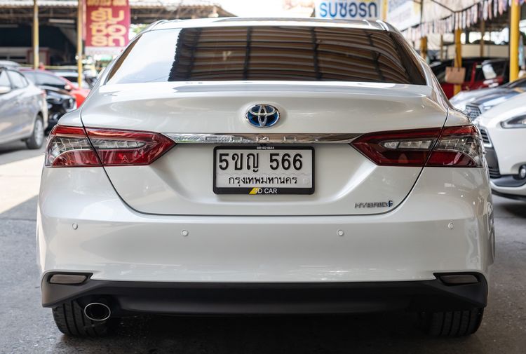 Toyota Camry 2024 2.5 HEV Premium Luxury Sedan ไฮบริด ไม่ติดแก๊ส เกียร์อัตโนมัติ ขาว รูปที่ 4