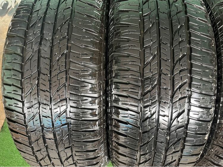 ยาง Yokohama AT แก้มขาว G015  265 70 16 ปี 25 ชุดละ 8500 บาทคะ   ไม่ปะ ไร้ตำหนิ ยางสวย