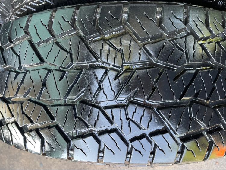 ยางน้องป้ายแดง Hankook AT2  265 70 16 ปี 25 ชุดระ 7900 บาทคะ  ไร้ปะ ไร้ตำหนิ ยางสวยจัด รูปที่ 6