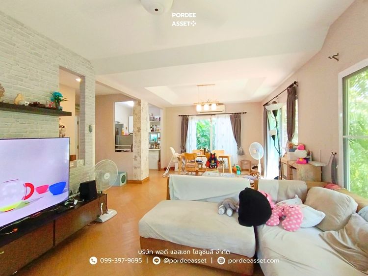 มีบางส่วน บ้านเดี่ยว มัณฑนา เลค วัชรพล เฟส2 (ขนาด 57 ตร.ว.) แบบบ้าน Rosewood สายไหม วัชรพล กรุงเทพฯ รูปที่ 3