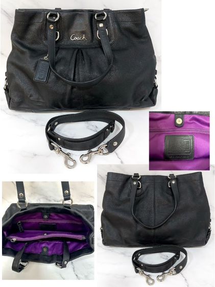 Coach    Authentic Coach Ashley Leather. หนังแท้  รูปที่ 6