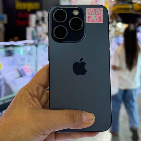 iPhone15 Pro 256GB สี Blue Titanium เครื่องศูนย์ สภาพสวยมากๆ🔥🔥 รูปที่ 2