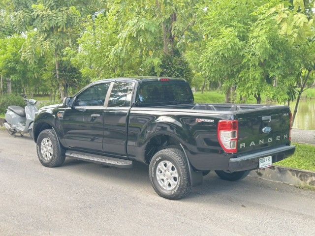 Ford Ranger 2018 2.2 Hi-Rider XLS Pickup ดีเซล ไม่ติดแก๊ส เกียร์อัตโนมัติ ดำ รูปที่ 4