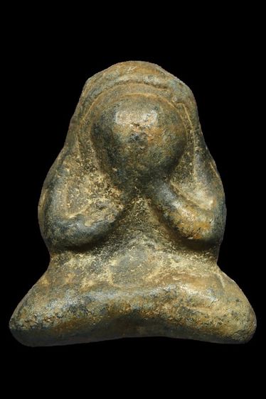 พระเนื้อโลหะเก่าฐาน2.1สูง2.5ซ.ม BB 283