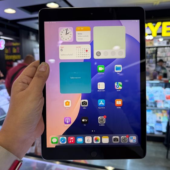Apple 128 GB iPad Gen7 128GB WiFi สีดำ เครื่องศูนย์ โมเดลTH สภาพสวยมาก จอ10.2นิ้ว เครื่องใช้งานดีเยี่ยม🔥🔥