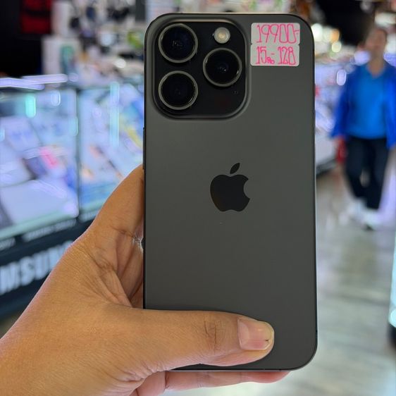 iPhone15 Pro 128GB สี Black Titanium เครื่องศูนย์ สภาพสวยมาก🔥🔥 รูปที่ 2