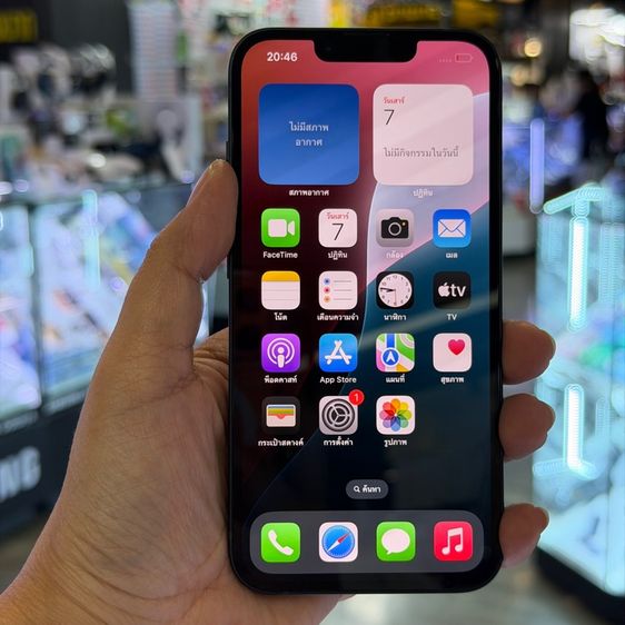 iPhone14 128GB สีดำ เครื่องศูนย์ โมเดลTH สภาพสวยมากๆ สุขภาพแบต100 ประกันศูนย์ยาวๆ🥰🥰 รูปที่ 2