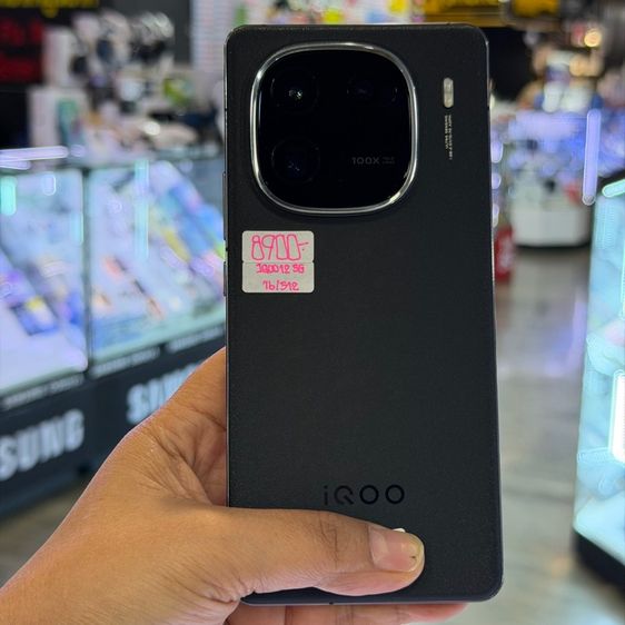 IQOO 12 5G สีดำ(Alpha) เครื่องศูนย์ สภาพสวยมาก จอ6.78นิ้ว แรม16รอม512 Snap8 Gen3 กล้อง64ล้าน(3ตัว)🔥🔥 รูปที่ 2