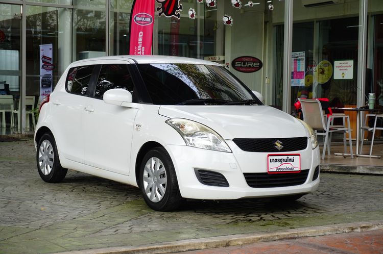 Suzuki Swift 2017 1.2 GL Sedan เบนซิน ไม่ติดแก๊ส เกียร์อัตโนมัติ ขาว รูปที่ 2