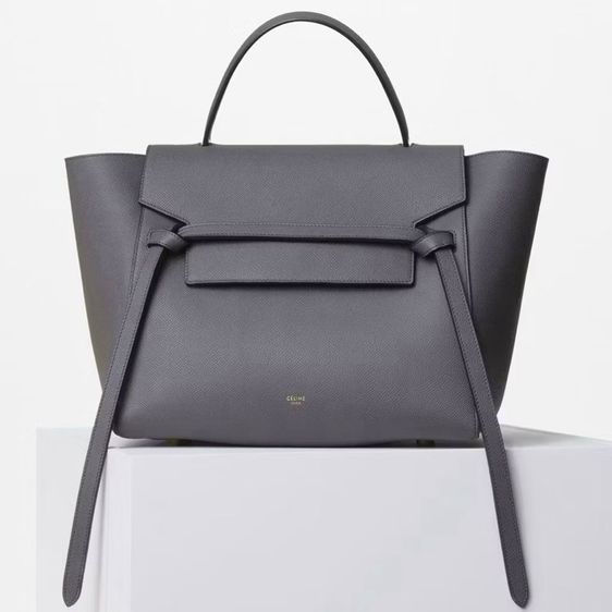 Celine Belt Bag ซีลีน กระเป๋าซีลีน กระเป๋าสีเทา