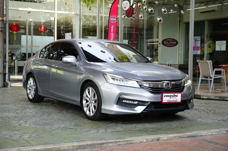 Honda Accord 2017 2.4 EL i-VTEC Sedan เบนซิน ไม่ติดแก๊ส เกียร์อัตโนมัติ เทา รูปที่ 3