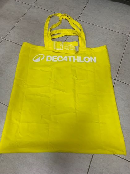 Decathlonกระเป๋าผ้า สีสดใส ใบใหญ่จุได้เยอะ