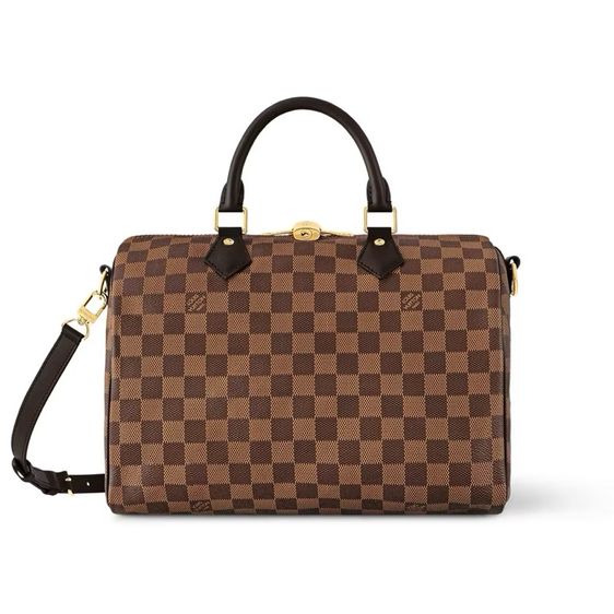 Lv Speedy30 Damier Ebene สปีดี้30 กระเป๋าหลุยส์ หลุยส์วิตตอง