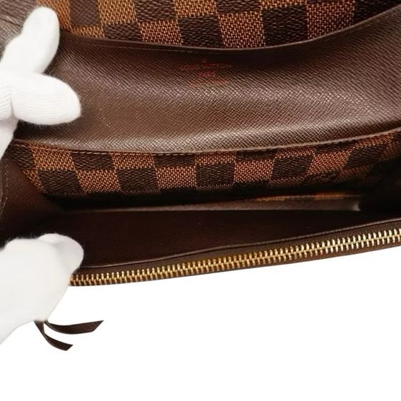 Lv Damier Long Wallet Lv กระเป๋าสตางค์หลุยส์ กระเป๋าLv กระเป๋าตังค์ กระเป๋าหลุยส์ รูปที่ 7