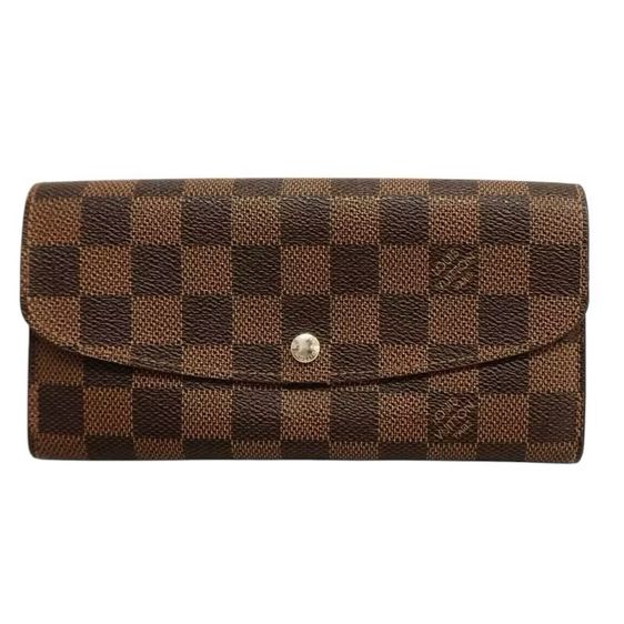 Lv Damier Long Wallet Lv กระเป๋าสตางค์หลุยส์ กระเป๋าLv กระเป๋าตังค์ กระเป๋าหลุยส์