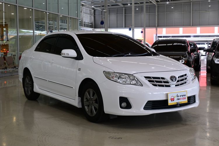 Toyota Altis 2012 1.8 E Sedan เบนซิน ไม่ติดแก๊ส เกียร์อัตโนมัติ ขาว รูปที่ 3