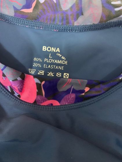 Bona ชุดว่ายน้ำ แขนยาว ขาสั้น ทรงสวย รูปที่ 5