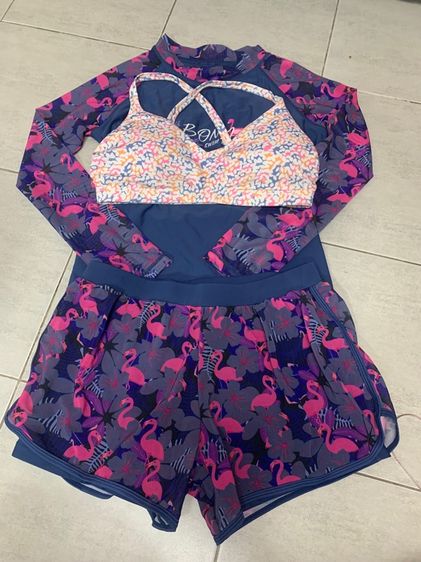 Bona ชุดว่ายน้ำ แขนยาว ขาสั้น ทรงสวย รูปที่ 3