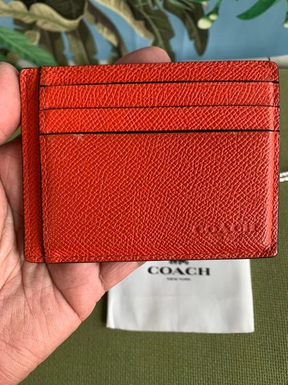 กระเป๋าใส่บัตร Coach  รูปที่ 3